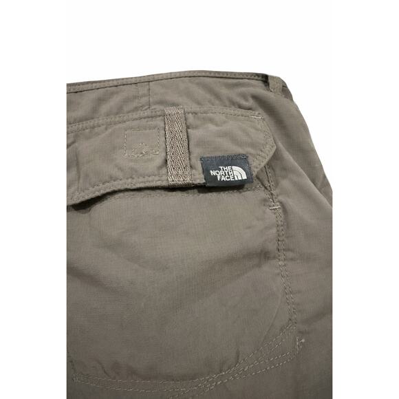The North Face Wns Hiking Shorts Size 0 Khaki Outdoor Utility Hiking Gorpcore - Picture 7 of 9